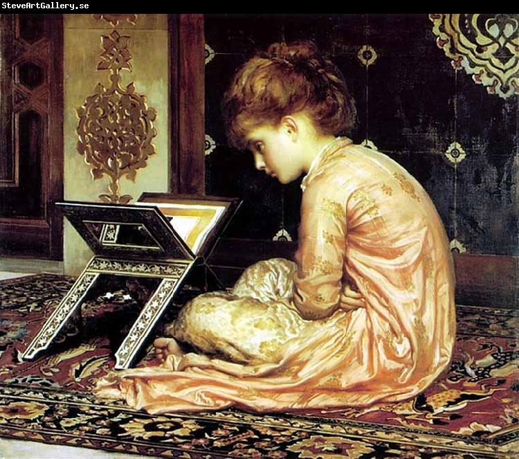 Frederick Leighton Study at a read desk